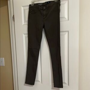 AG Adriano Goldschmied olive Ankle Jeans